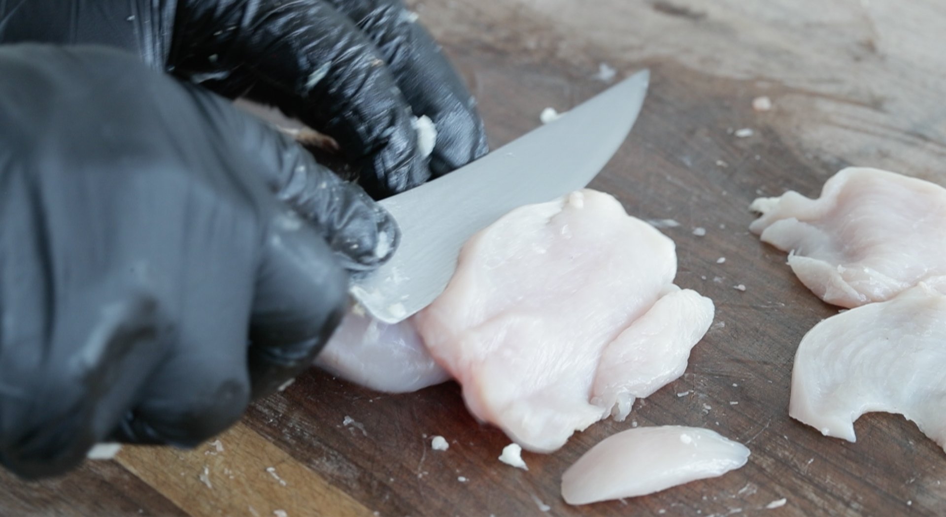 fabricating a whole chicken