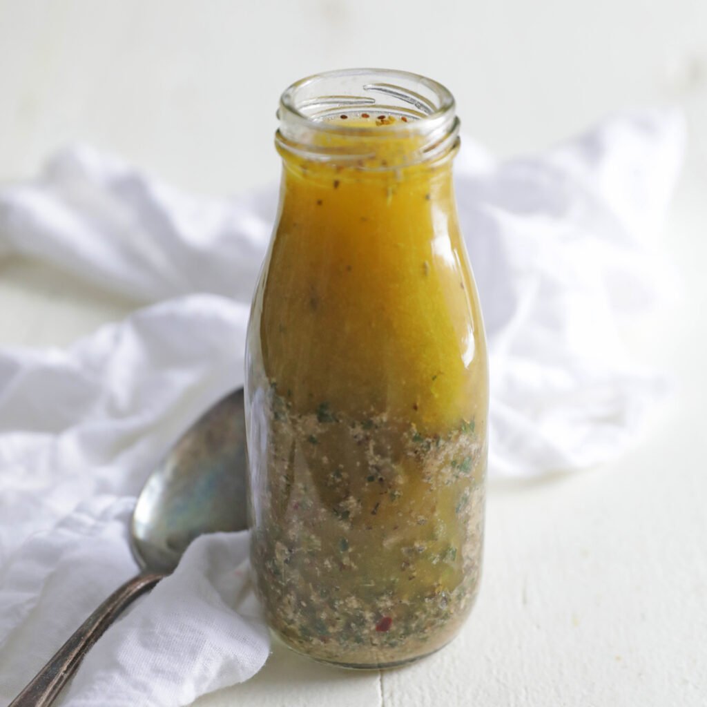 jar of Homemade Italian Dressing