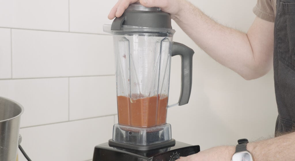 A1 ingredients in a blender