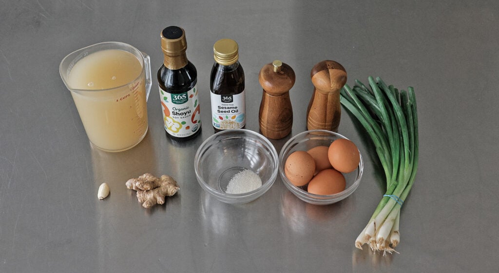 Egg drop soup ingredients 