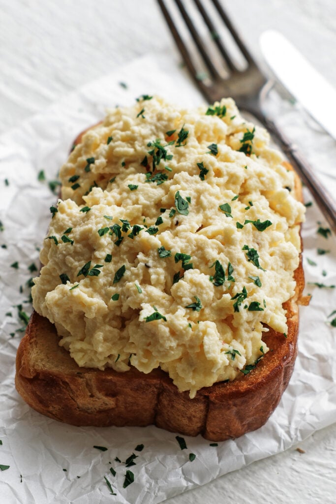 Scrambled Egg Toast