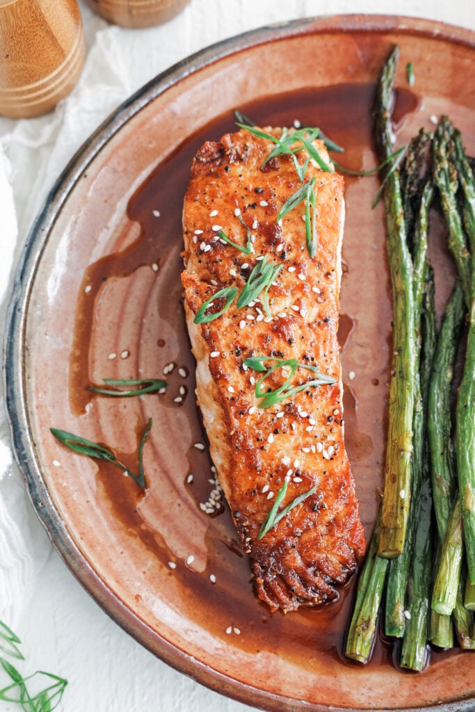 Bourbon Glazed Salmon Recipe