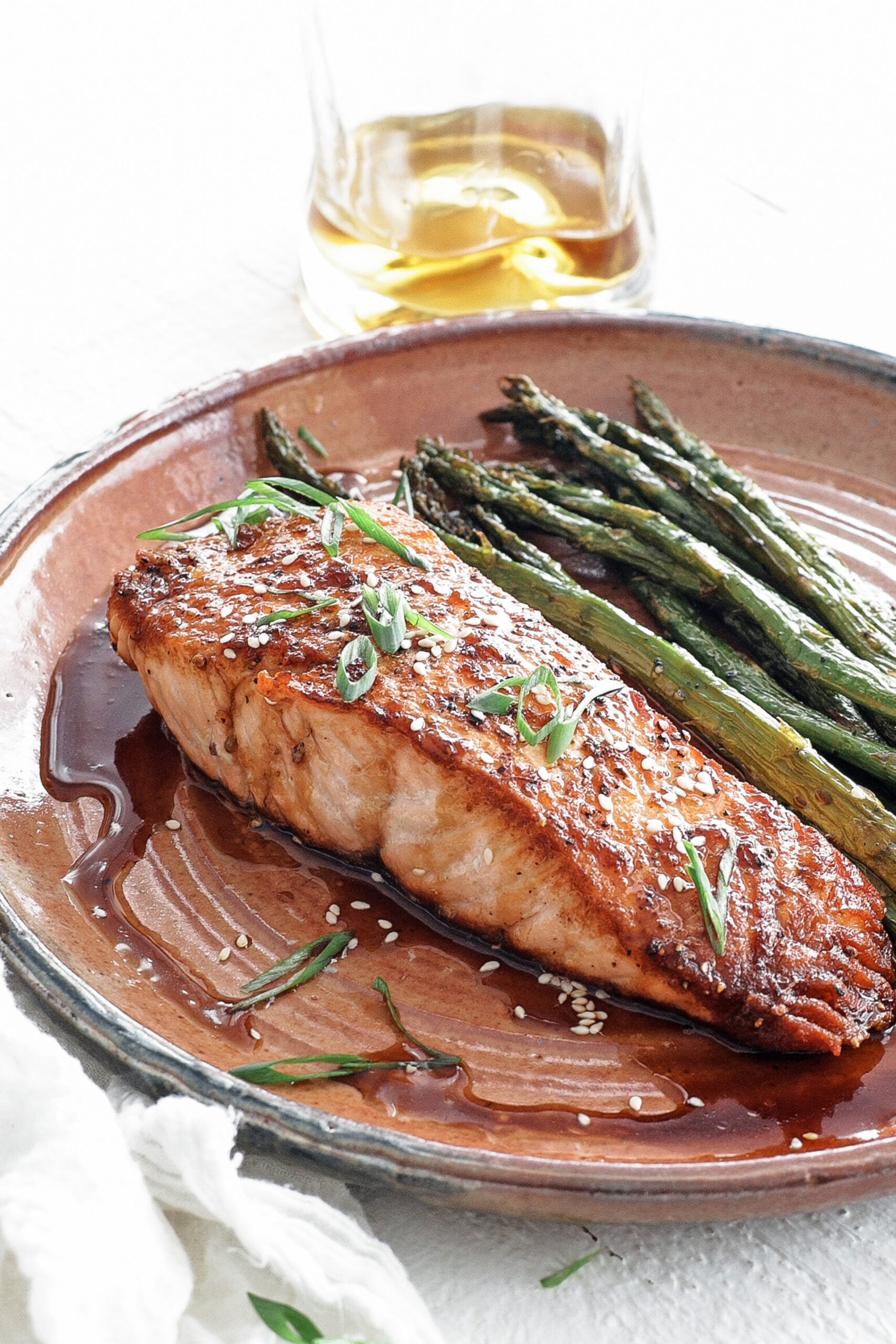 Bourbon Glazed Salmon Recipe

