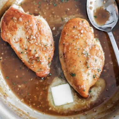 Chicken pan sauce