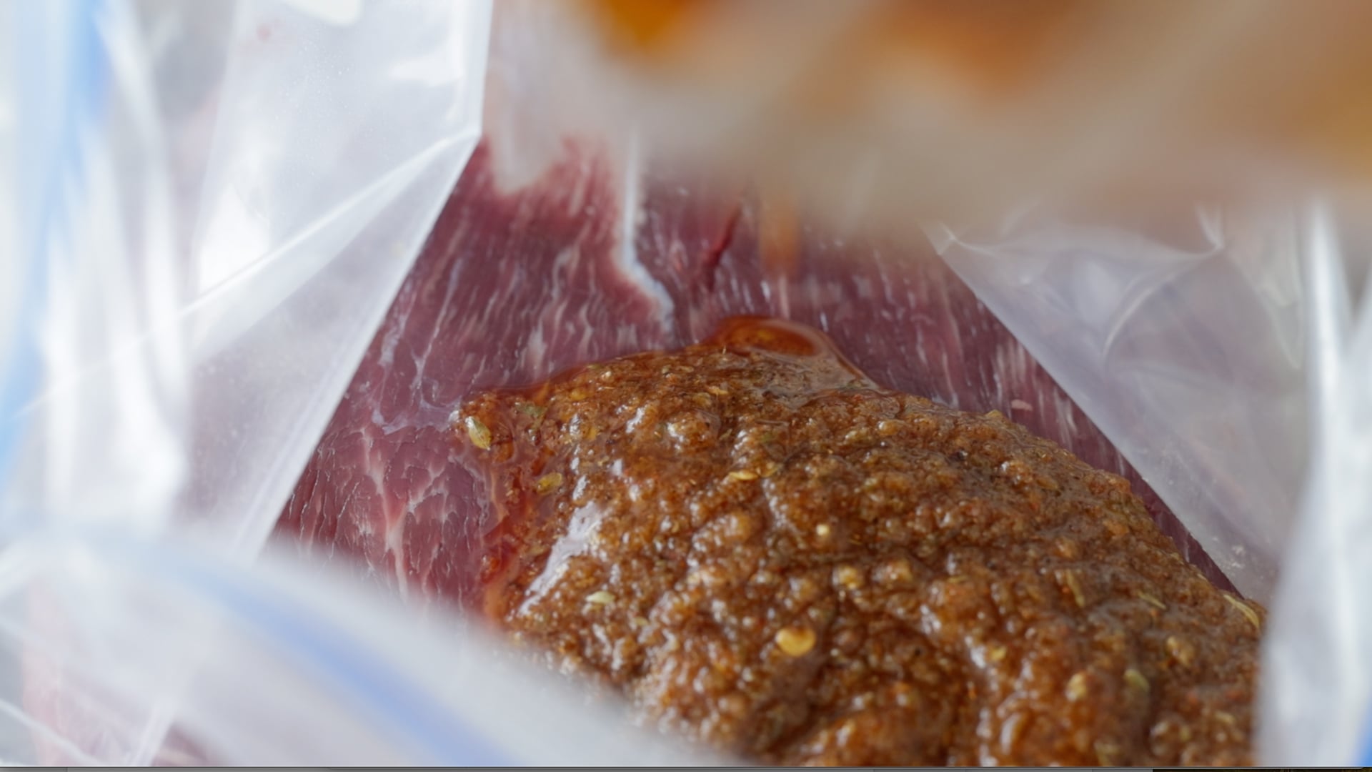 marinating flank steak