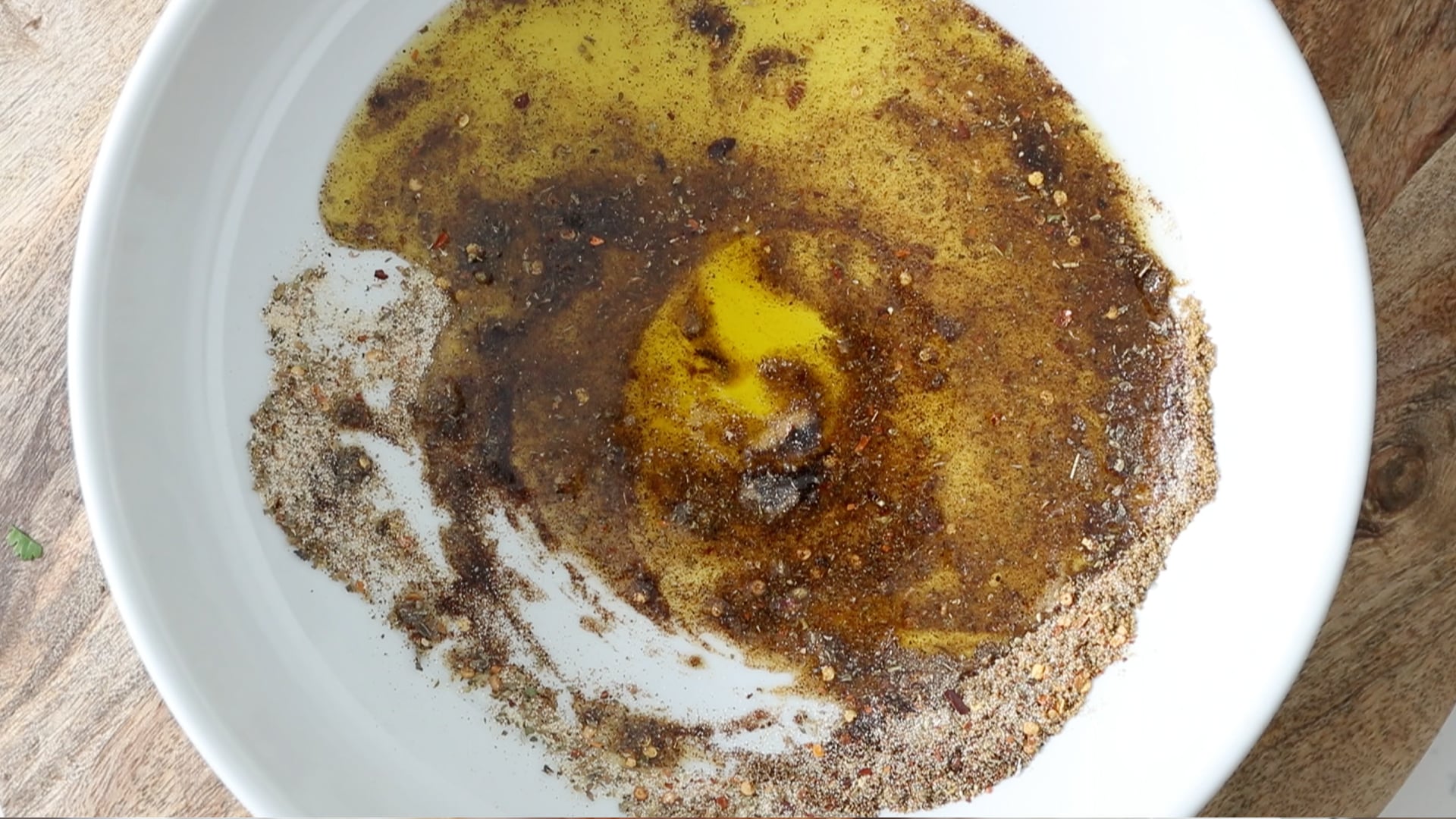 making spice rub
