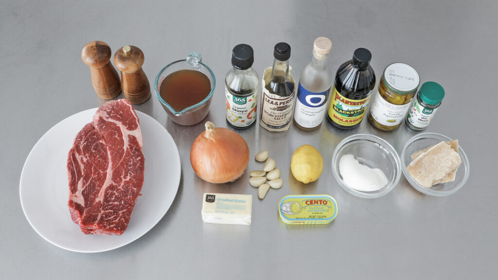 Mississippi Pot roast ingredients