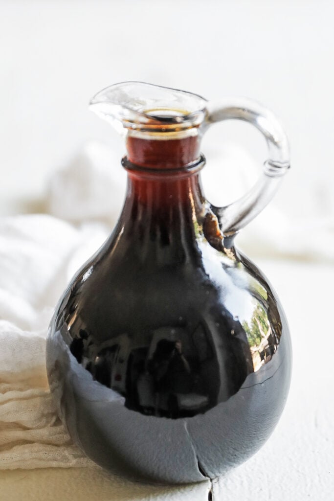 jar of homemade teriyaki sauce