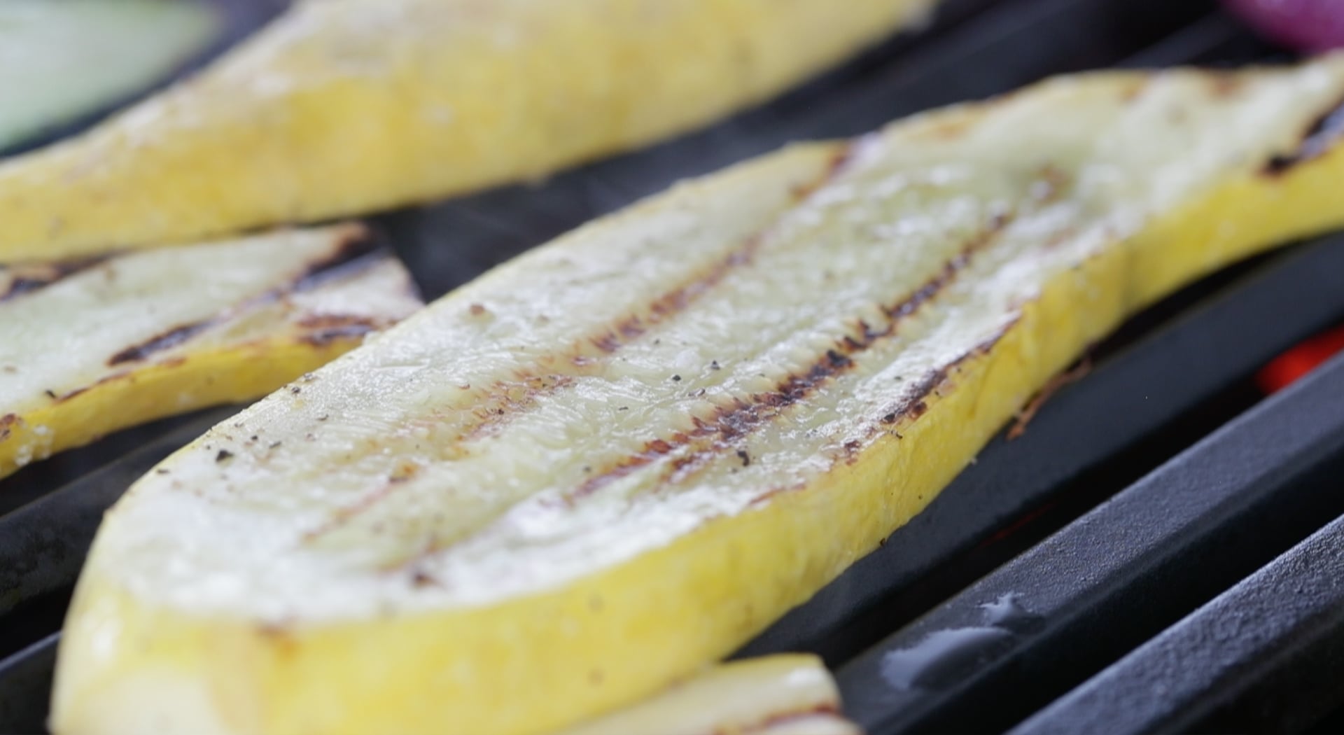 grilling vegetables