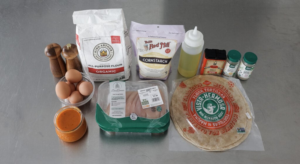 buffalo chicken wrap ingredients