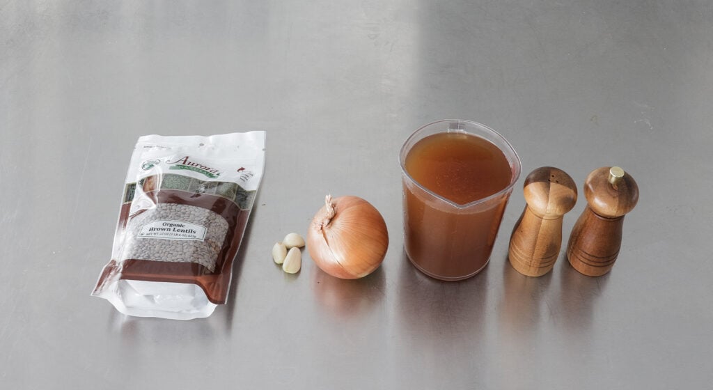 how to cook lentils ingredients
