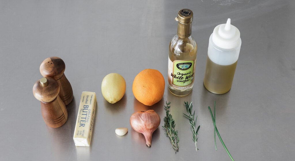 reverse marinade ingredients