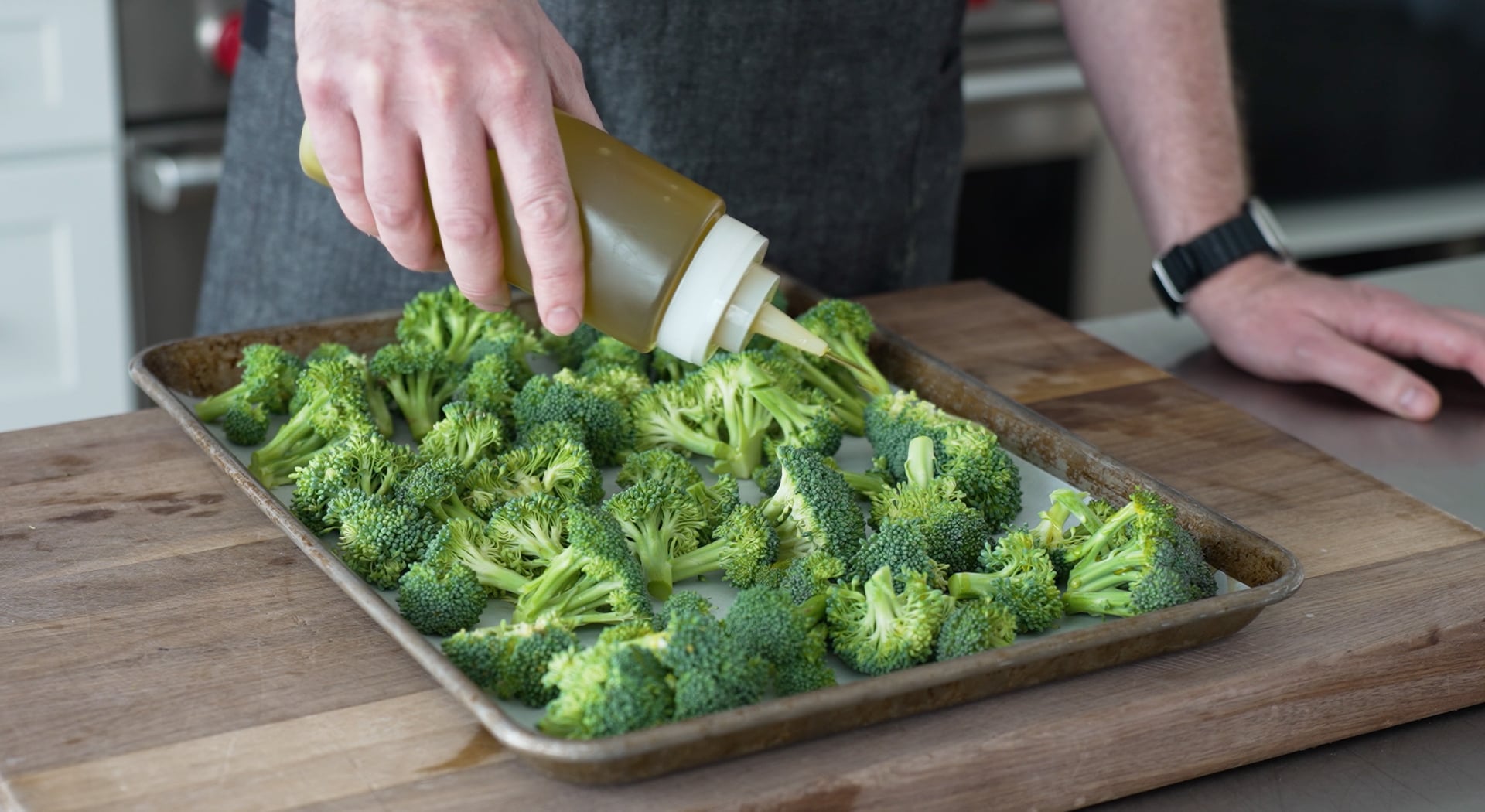 Roasted Broccoli (Quick Side Dish)- Chef Billy Parisi