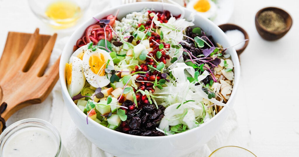 Shaved Brussels Sprout Salad