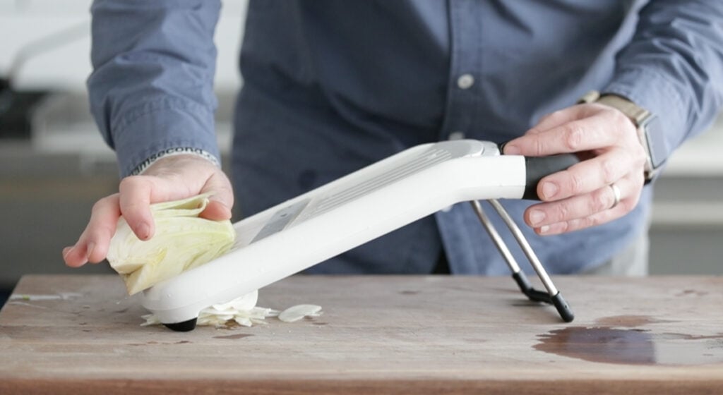 shaving the fennel