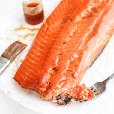 side of smoked salmon