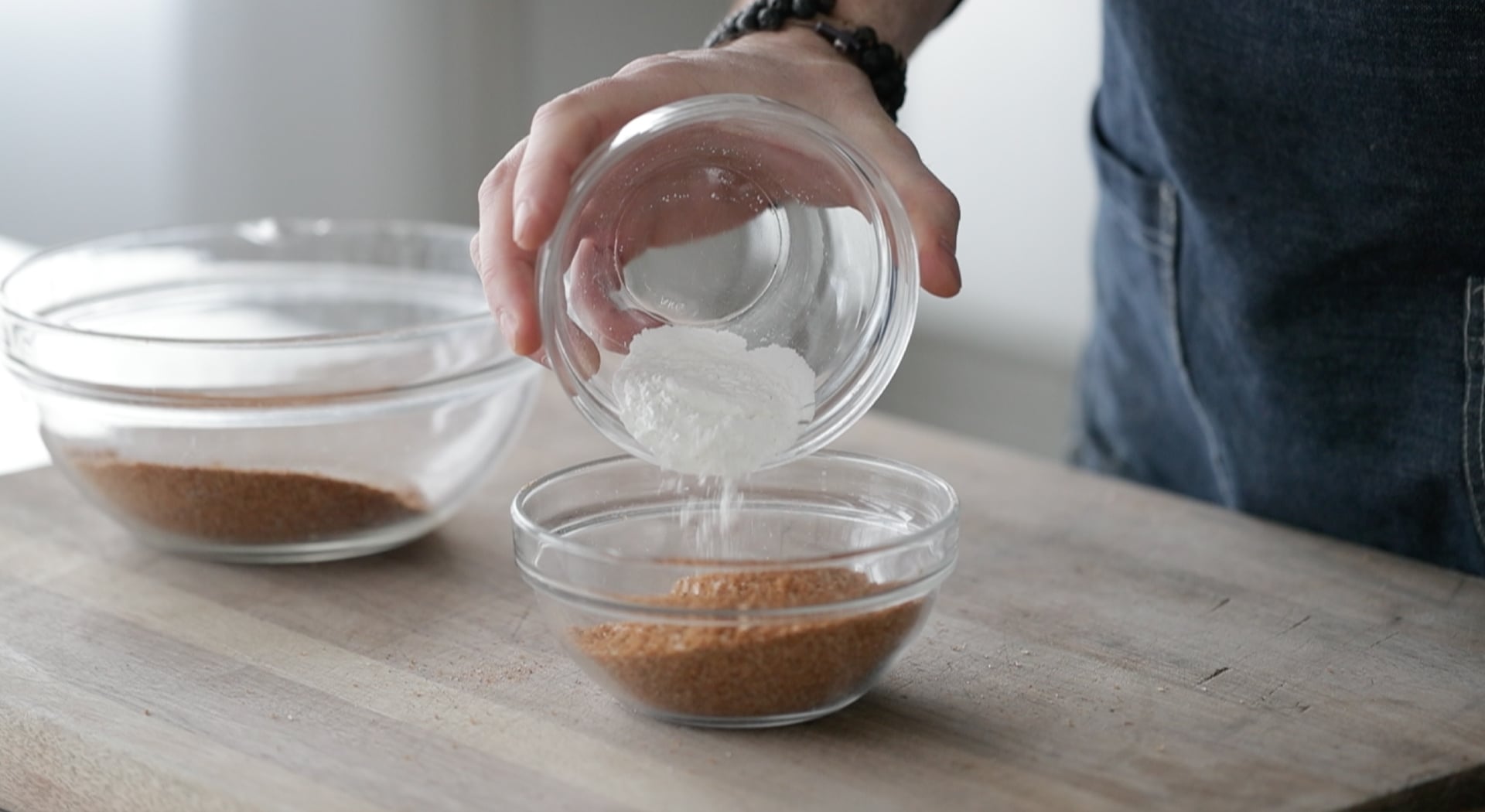 adding baking powder to a bbq rub