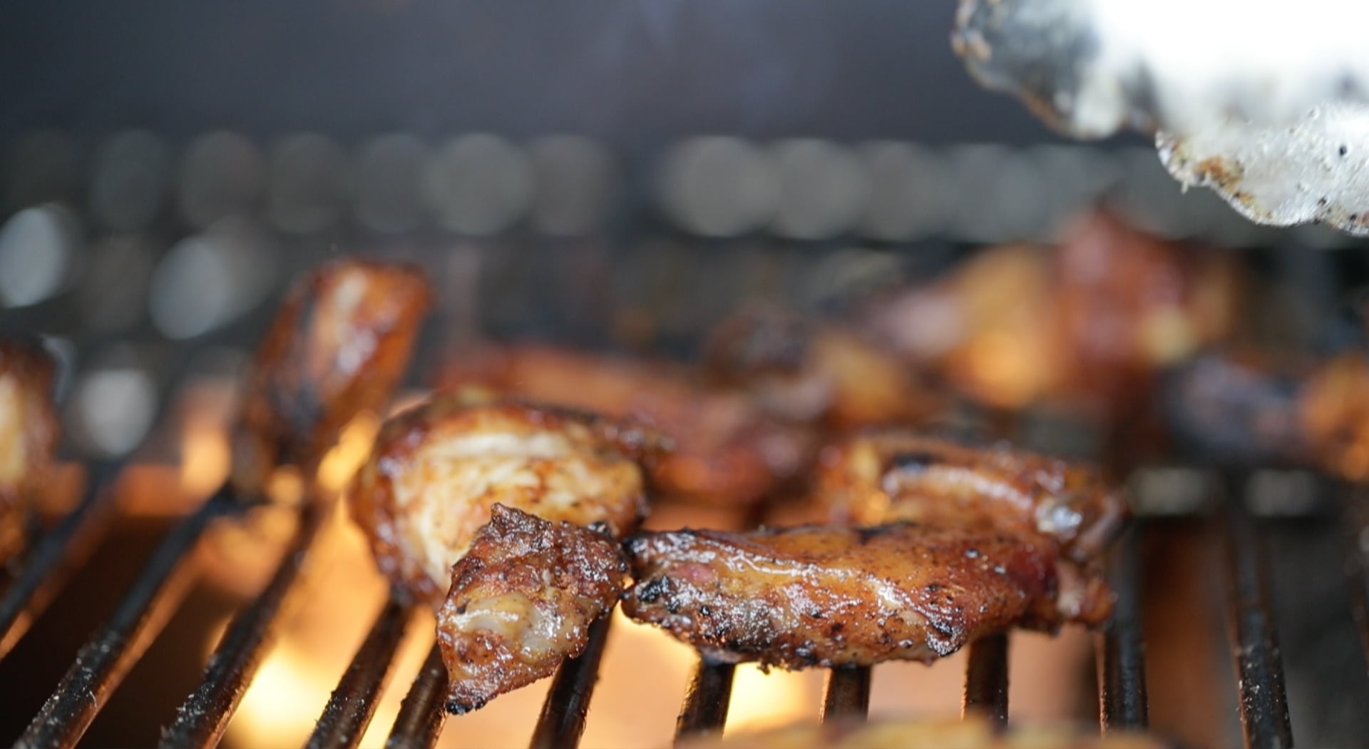 grilling smoked chicken wings