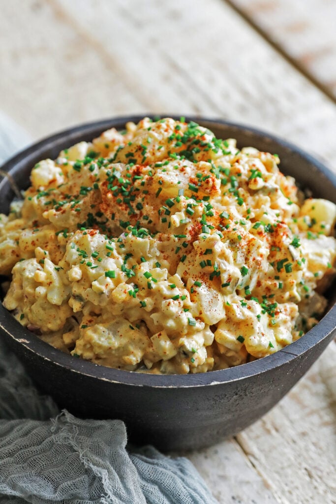 bowl of potato salad