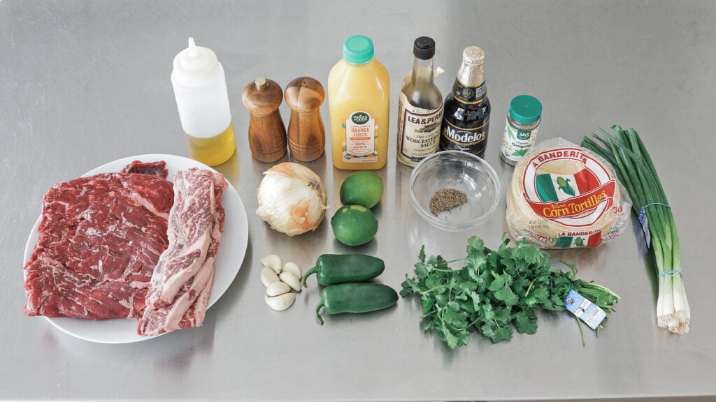 steak tacos ingredients
