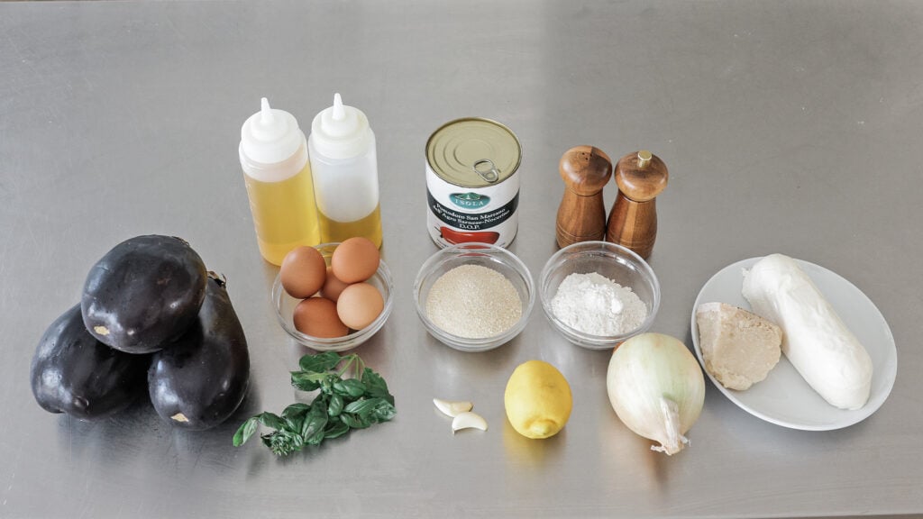 eggplant parmesan ingredients