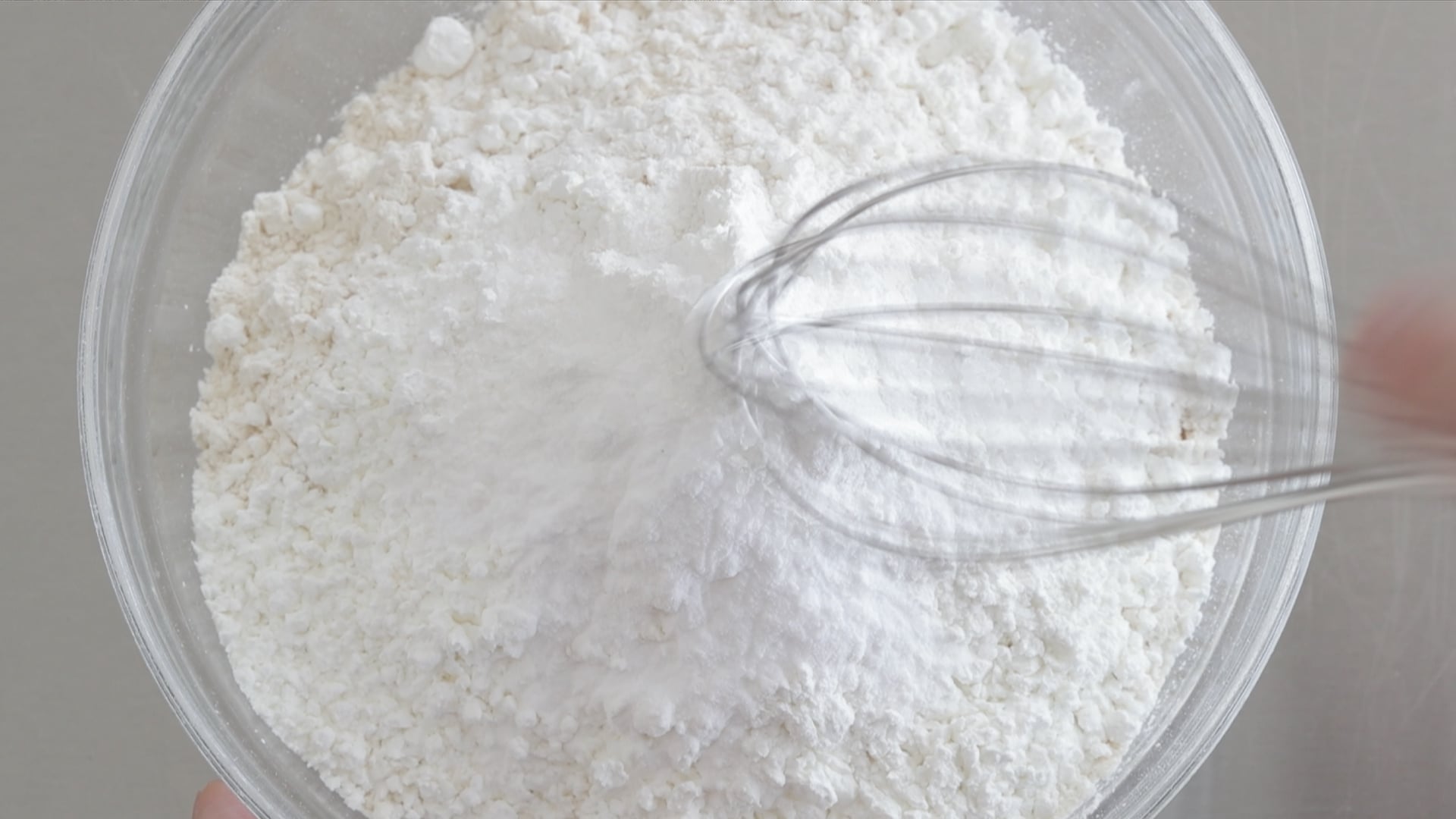 mixing dry ingredients