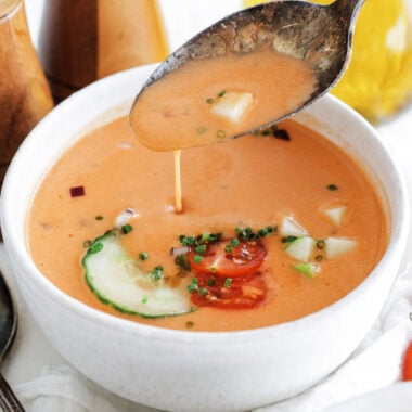 gazpacho in a bowl