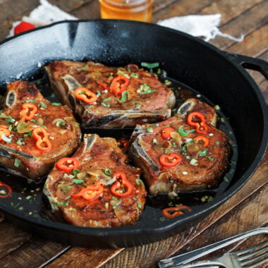 Honey Garlic Pork Chops