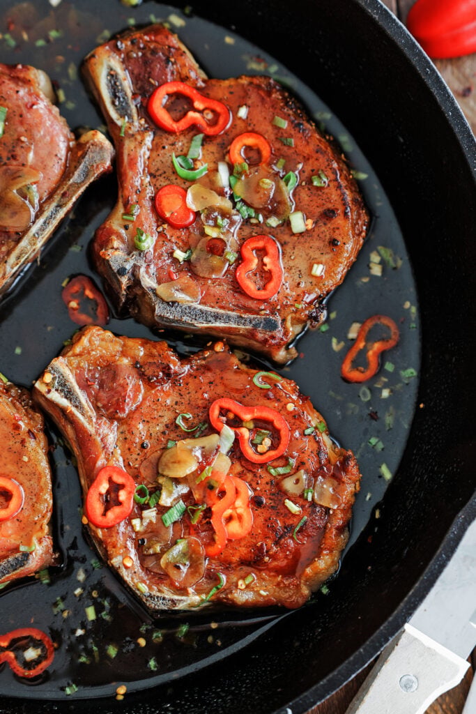Honey Garlic Pork Chops