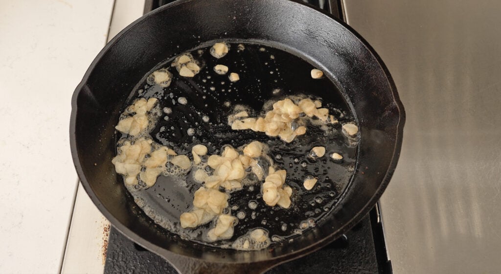 cooking the aromatics