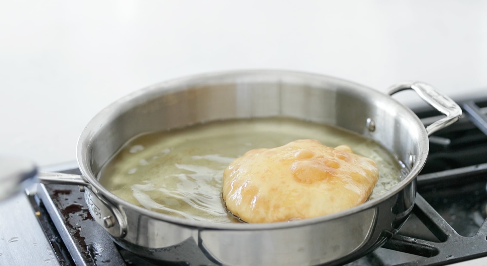 frying a sopapilla