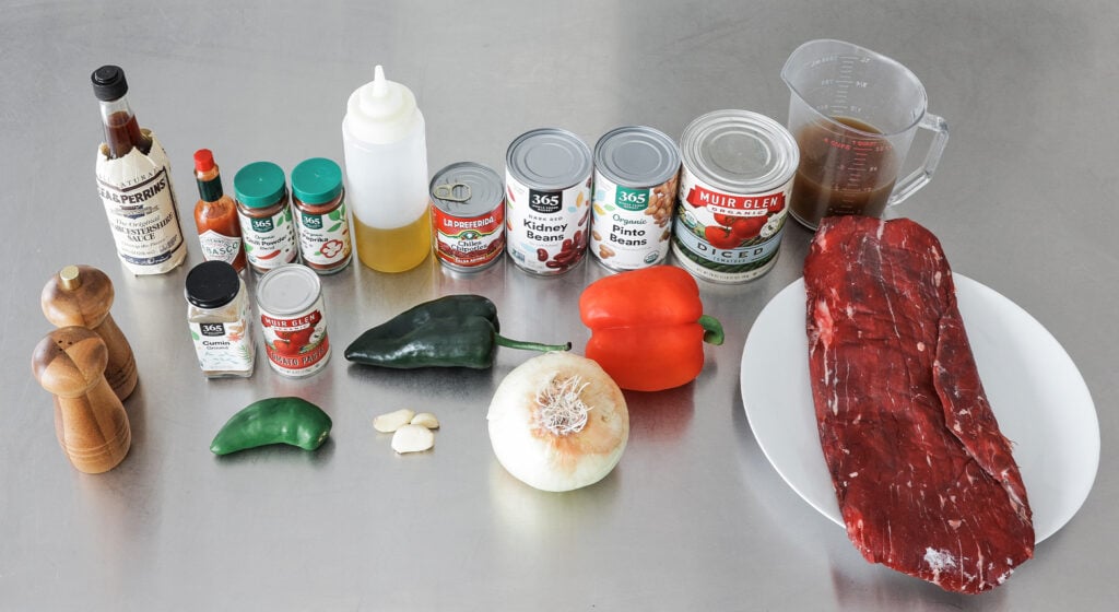steak chili ingredients