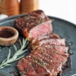 Steak with Red Wine Sauce