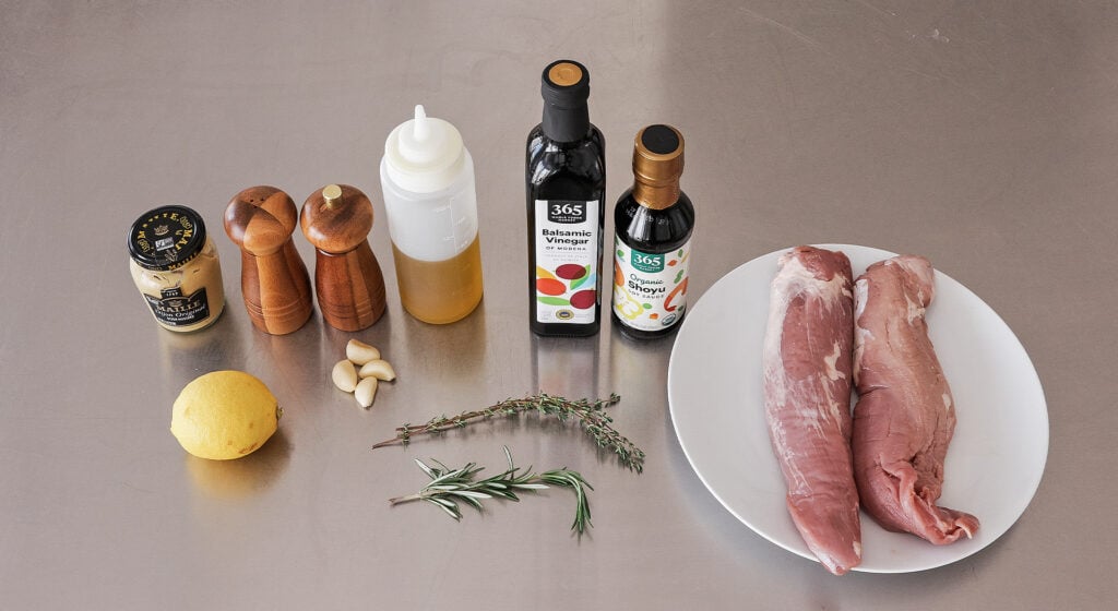 balsamic glazed pork tenderloin ingredients