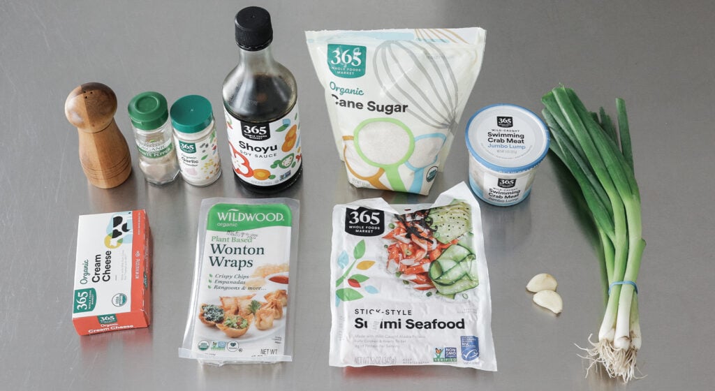 crab ragoon ingredients