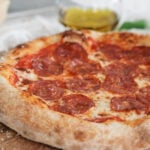 Neapolitan style sourdough pizza