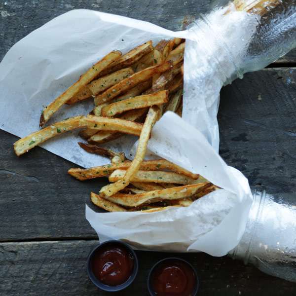 Truffle Fries An Easy Homemade Parmesan Truffle Fries Recipe