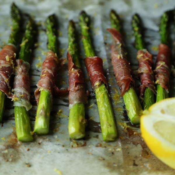 Lemon Asparagus Recipe with Prosciutto