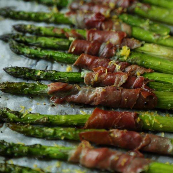 Lemon Asparagus Recipe with Prosciutto