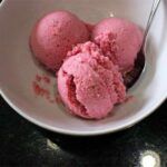 Homemade Raspberry Coconut Milk Ice Cream